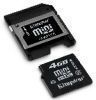 miniSD 4Gb Kingston (Class 6)